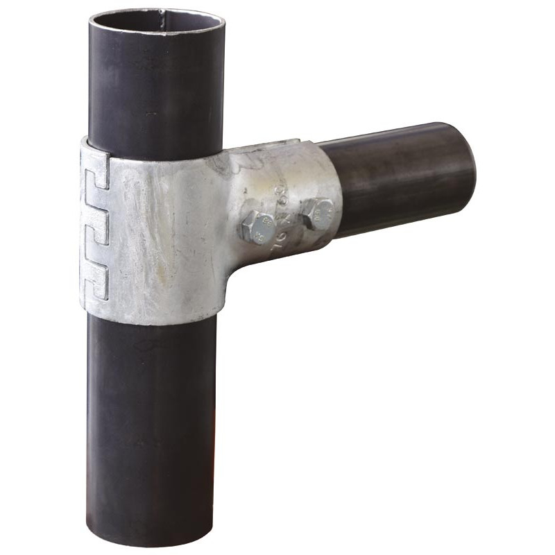 Coquille ronde 76 mm pour pose bat-flancs nu sur poteau 76 mm - Simple rangée Coquille ronde 76 mm pour pose bat-flancs nu sur poteau 76 mm - Simple rangée