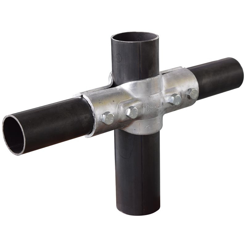 Coquille ronde 76 mm pour pose bat-flancs nu sur poteau 76 mm - Double rangée Coquille ronde 76 mm pour pose bat-flancs nu sur poteau 76 mm - Double rangée