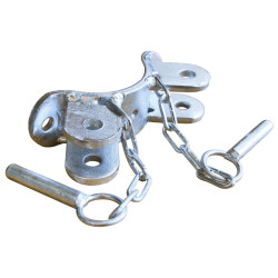 1/2 bride Ø 76 mm - 2 directions à 90° 1/2 bride Ø 76 mm - 2 directions à 90°