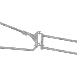 Support panneau extensibles 2 lisses pour bat-flancs "Pacifique/Bien-être/Monopied/Superconfort/Europe"