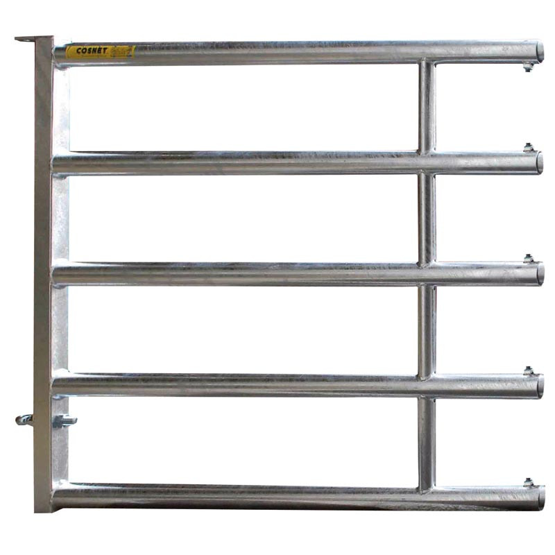 Embout arrière 5 lisses pour barrière de stabulation 0,90/2 m