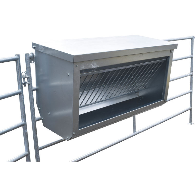Râtelier à veaux 220 L sur barrière Râtelier à veaux 220 L sur barrière
