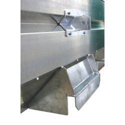 Nourrisseur à veau évolutif 2 m - 750 L Nourrisseur à veau évolutif 2 m - 750 L