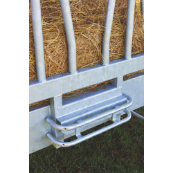 Protection d'attelage pour râtelier métallique