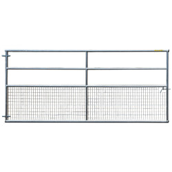 Barrière ovins fixe semi-grillagée 3 m