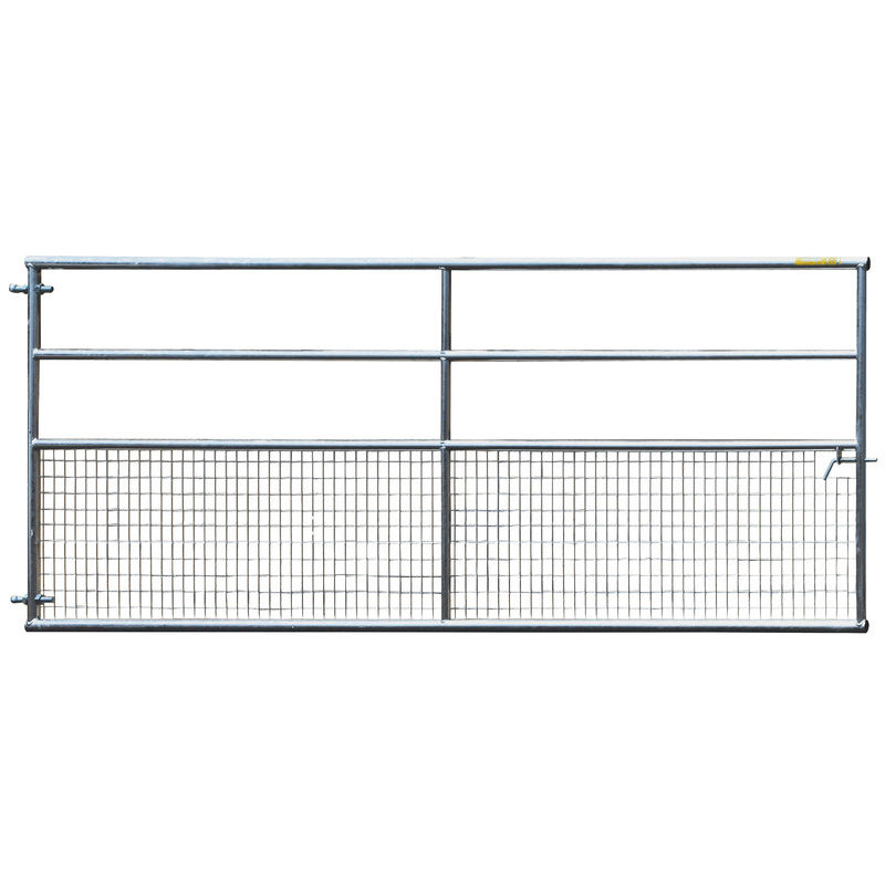 Barrière ovins fixe semi-grillagée 3 m