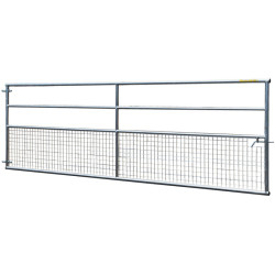 Barrière ovins fixe semi-grillagée 3 m