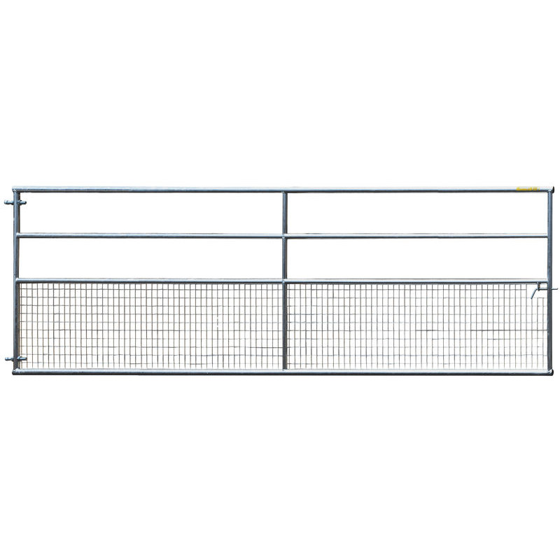 Barrière ovins fixe semi-grillagée 4 m
