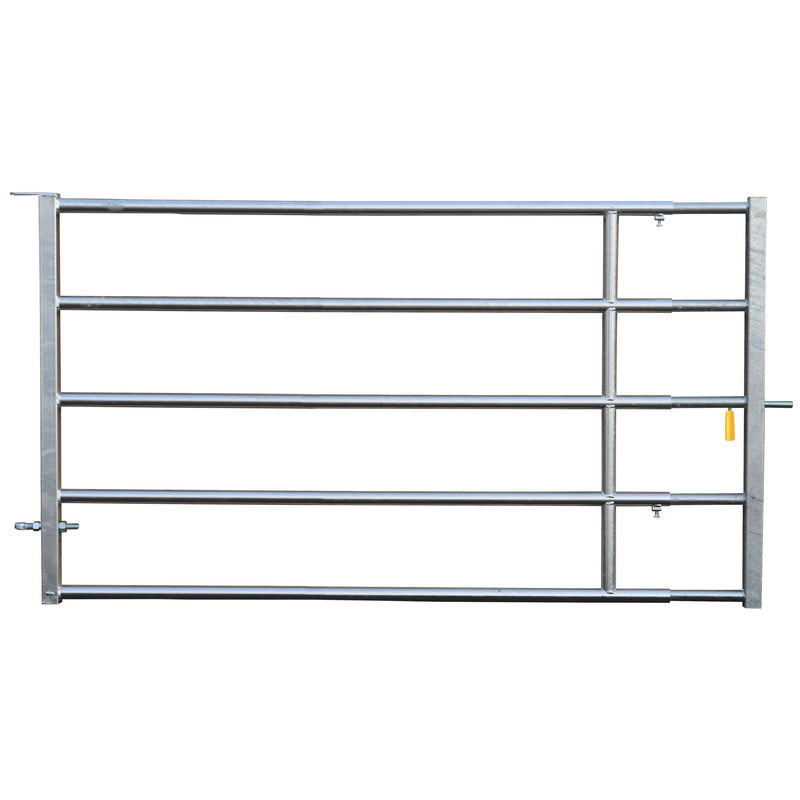 Barrière herbage Ø 42,4 mm extensible avec 1 verrou - 2/3 m