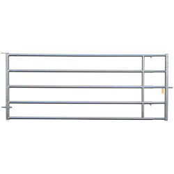 Barrière herbage Ø 42,4 mm extensible avec 1 verrou - 3/4 m