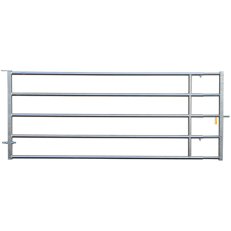 Barrière herbage Ø 42,4 mm extensible avec 1 verrou - 3/4 m Barrière herbage Ø 42,4 mm extensible avec 1 verrou - 3/4 m