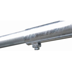 Barrière herbage Ø 42,4 mm extensible avec 1 verrou - 3/4 m Barrière herbage Ø 42,4 mm extensible avec 1 verrou - 3/4 m