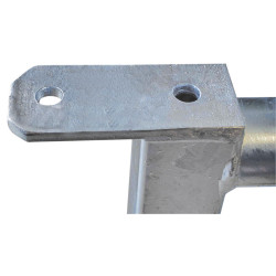 Barrière herbage Ø 42,4 mm extensible avec 1 verrou - 3/4 m Barrière herbage Ø 42,4 mm extensible avec 1 verrou - 3/4 m
