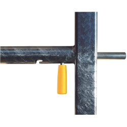 Barrière herbage Ø 42,4 mm extensible avec 1 verrou - 3/4 m Barrière herbage Ø 42,4 mm extensible avec 1 verrou - 3/4 m