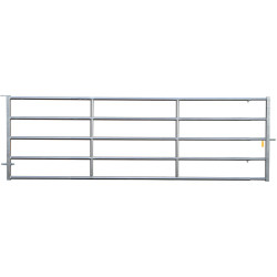 Barrière herbage Ø 42,4 mm extensible avec 1 verrou - 4/5 m