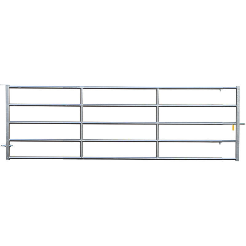 Barrière herbage Ø 42,4 mm extensible avec 1 verrou - 4/5 m