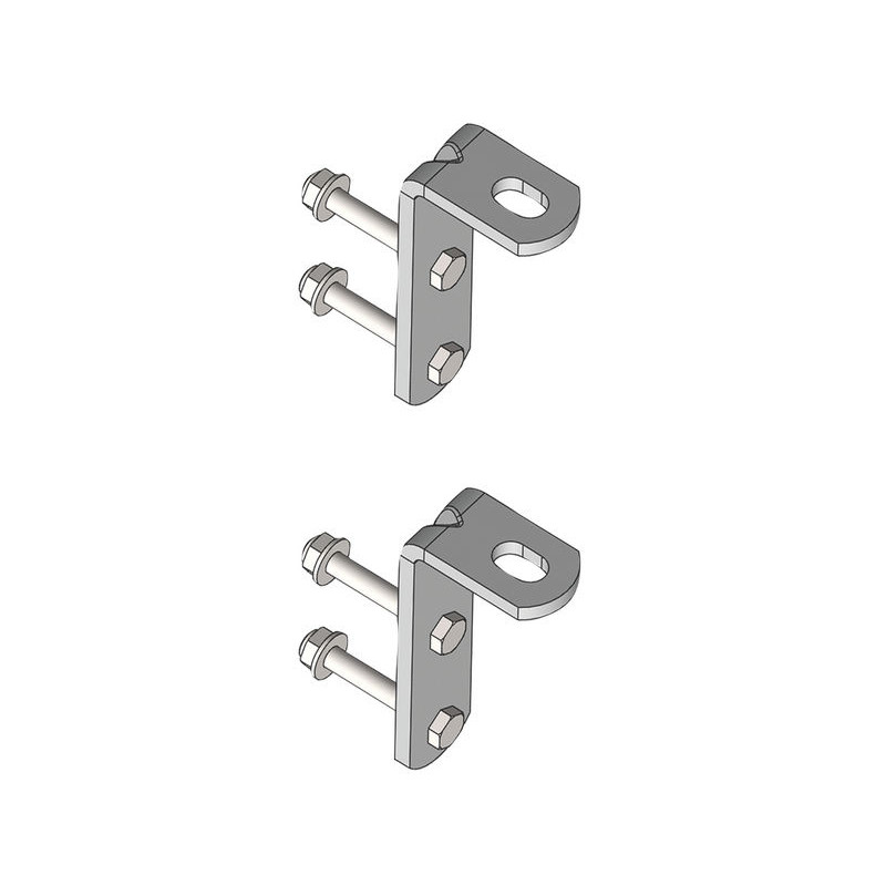 Plats de fixation pour panneau