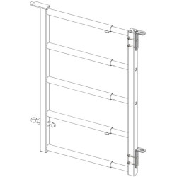 Plats de fixation pour panneau