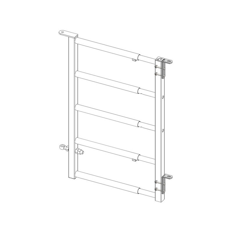 Plats de fixation pour panneau