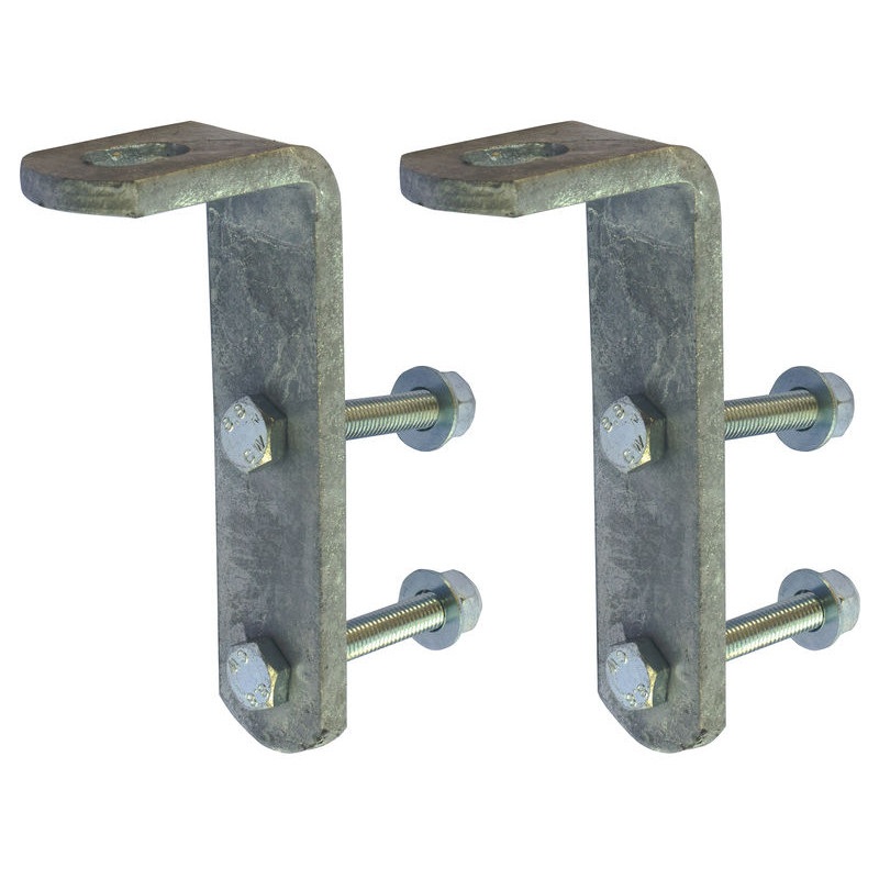 Plats de fixation pour panneau
