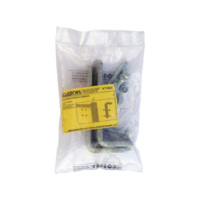 Plats de fixation pour panneau