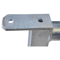Barrière herbage Ø 42,4/35 mm extensible avec 1 verrou - 2/3 m