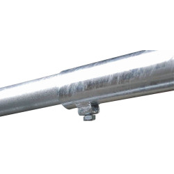 Barrière herbage Ø 42,4/35 mm extensible avec 1 verrou - 2/3 m