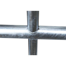 Barrière herbage Ø 42,4/35 mm extensible avec 1 verrou - 2/3 m