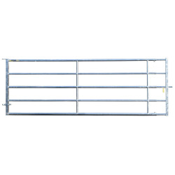 Barrière herbage Ø 42,4/35 mm extensible avec 1 verrou - 4/5 m
