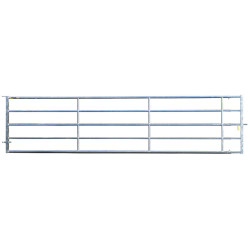 Barrière herbage  Ø 42,4/35 mm extensible avec 1 verrou - 5/6 m