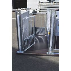 Case à veau HYGIENE PRO PM à cloisons PE amovibles Case à veau HYGIENE PRO PM à cloisons PE amovibles
