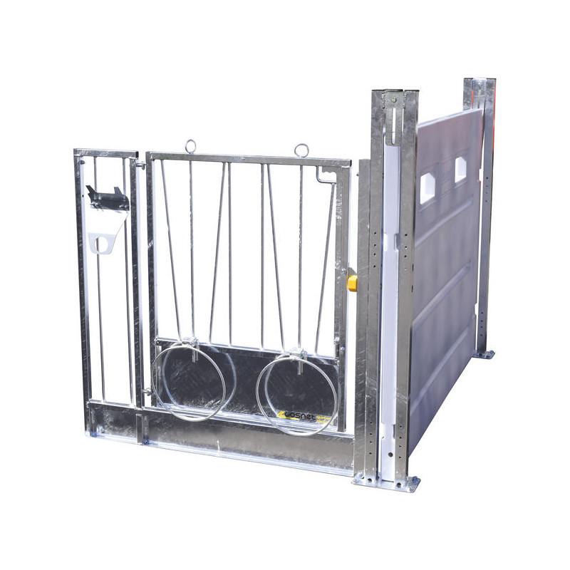 Extension de case à veau HYGIENE PRO GM à cloisons PE amovibles Extension de case à veau HYGIENE PRO GM à cloisons PE amovibles