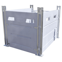 Fond arriere PEHD pour case a veau HYGIENE PRO GM et STANDARD GM Fond arriere PEHD pour case a veau HYGIENE PRO GM et STANDARD GM