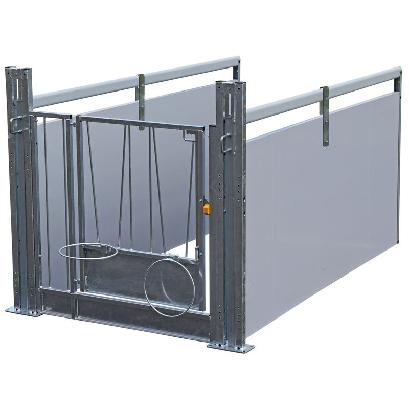 Case à veau STANDARD GM à cloisons PVC amovibles Long. 2,40 m