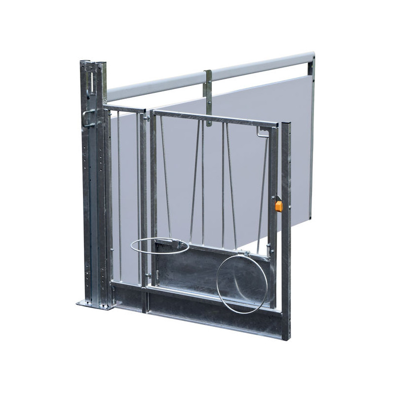 Extension pour case à veau STANDARD GM à cloisons PVC amovibles Long. 2,40 m