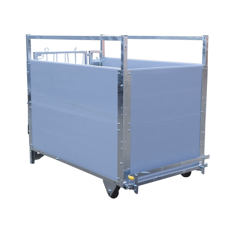 Box à veau roulant XL STANDARD - PVC Box à veau roulant XL STANDARD - PVC