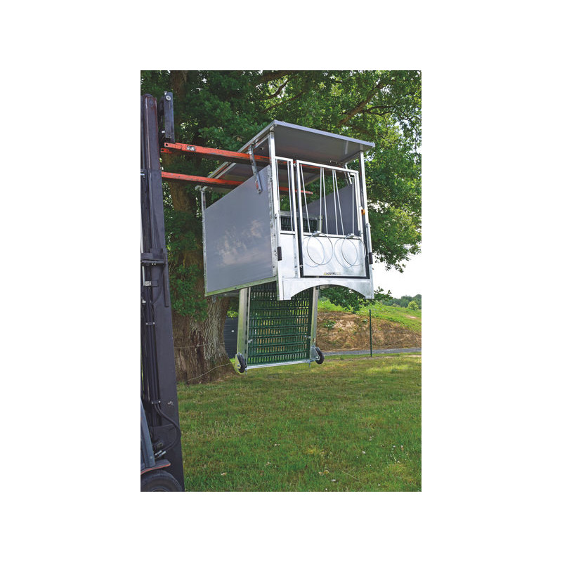Box à veau roulant XL STANDARD - PVC Box à veau roulant XL STANDARD - PVC