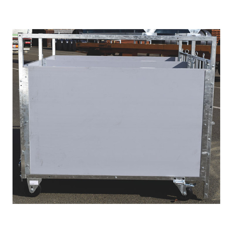 Box à veau roulant XL DUO STANDARD - PVC
