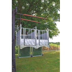 Box à veau roulant XL DUO STANDARD - PVC