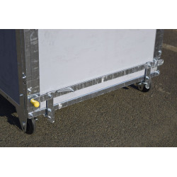 Mécanisme basculant pour fond caillebotis de box à veau roulant STANDARD ou HYGIENE PRO - Modèle simple