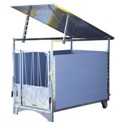Toiture pour box à veau roulant XL HYGIENE PRO et STANDARD