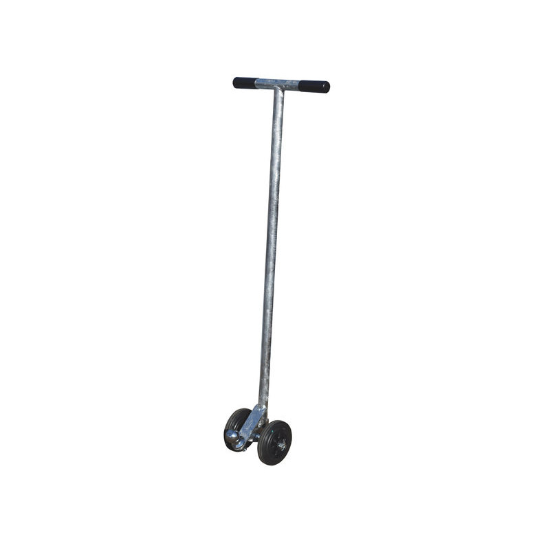 Chariot pivot 2 roues pour déplacement des boxes à veau roulant XL HYGIENE PRO et STANDARD