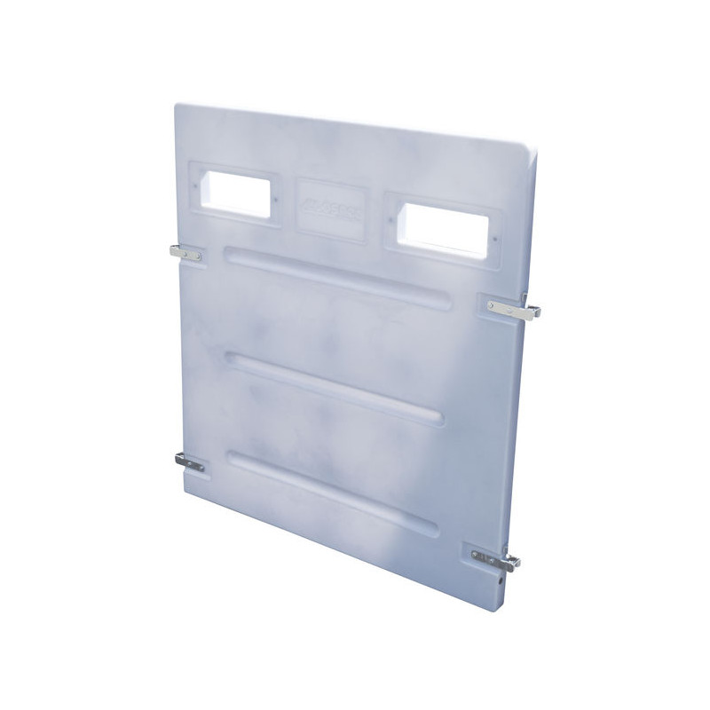 Fond arrière PEHD pour box à veau HYGIENE PRO