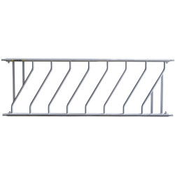 Panneau d’alimentation libre-service oblique JUNIOR Ø 42,4 mm 7 places/2,5 m
