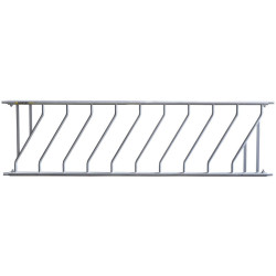 Panneau d’alimentation libre-service oblique JUNIOR Ø 42,4 mm 9 places/3 m