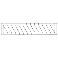 Panneau d’alimentation libre-service oblique JUNIOR Ø 42,4 mm 12 places/4 m