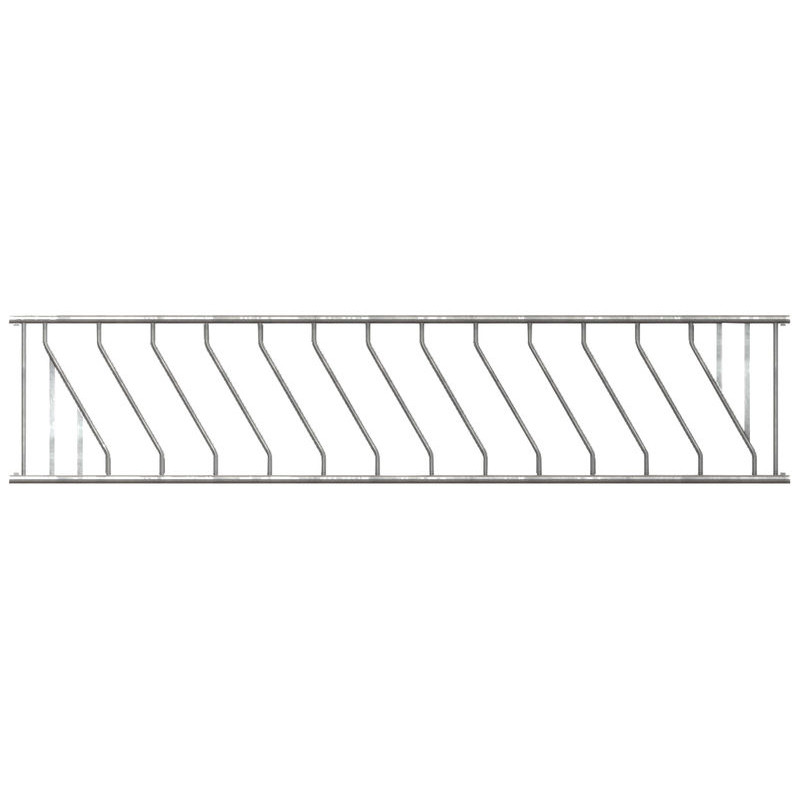 Panneau d’alimentation libre-service oblique JUNIOR Ø 42,4 mm 12 places/4 m