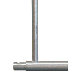 Panneau d’alimentation libre-service oblique JUNIOR Ø 42,4 mm 12 places/4 m