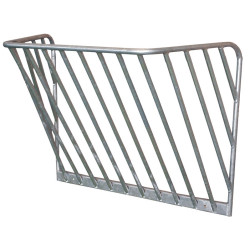 Râtelier métallique suspendu 1 m