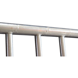 Cloison de séparation barreaudée Ø 42,4 mm - Long. 3 m